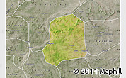 Satellite Map of Falo, semi-desaturated