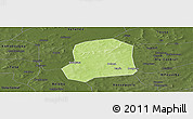 Physical Panoramic Map of Falo, darken
