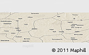 Shaded Relief Panoramic Map of Falo