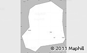 Gray Simple Map of Falo