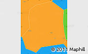 Political Simple Map of Falo