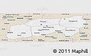 Classic Style Panoramic Map of Bla