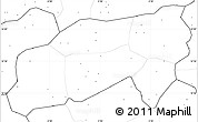 Blank Simple Map of Bla, no labels