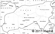 Blank Simple Map of Bla