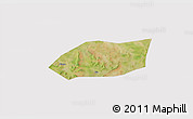 Satellite 3D Map of Touna, cropped outside
