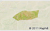 Satellite 3D Map of Touna, lighten