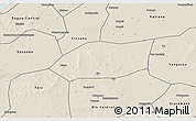 Shaded Relief 3D Map of Touna