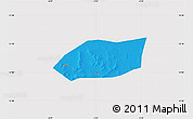 Political Map of Touna, cropped outside