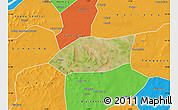 Satellite Map of Touna, political outside