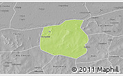 Physical 3D Map of Yangasso, desaturated