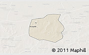 Shaded Relief 3D Map of Yangasso, lighten