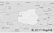Silver Style 3D Map of Yangasso