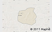 Shaded Relief Map of Yangasso, lighten