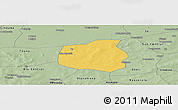 Savanna Style Panoramic Map of Yangasso