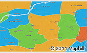 Political 3D Map of Saye