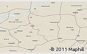 Shaded Relief 3D Map of Saye