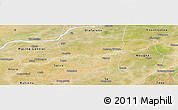 Satellite Panoramic Map of Saye