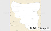 Classic Style Simple Map of Saye