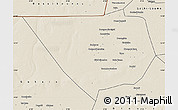 Shaded Relief Map of Nampala