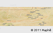 Satellite Panoramic Map of Nampala