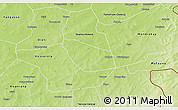 Physical 3D Map of Kimparana
