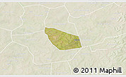 Satellite 3D Map of Kimparana, lighten