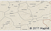 Shaded Relief 3D Map of Kimparana