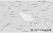 Silver Style 3D Map of Kimparana
