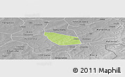 Physical Panoramic Map of Kimparana, desaturated