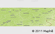Physical Panoramic Map of Kimparana