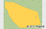 Savanna Style Simple Map of Kimparana, single color outside