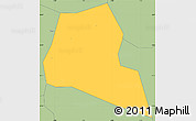 Savanna Style Simple Map of Sourountouna