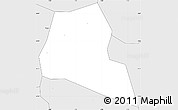 Silver Style Simple Map of Sourountouna