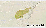 Satellite 3D Map of Koula, lighten
