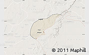Shaded Relief Map of Koula, lighten