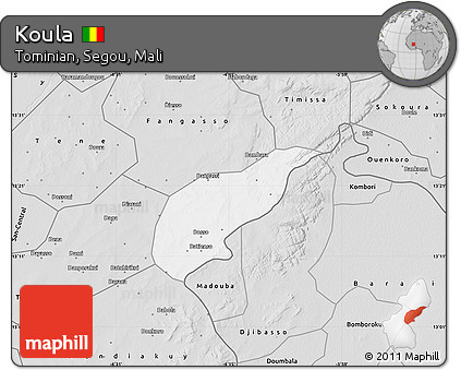 Silver Style Map of Koula