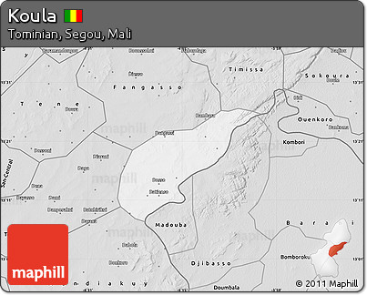 Silver Style Map of Koula