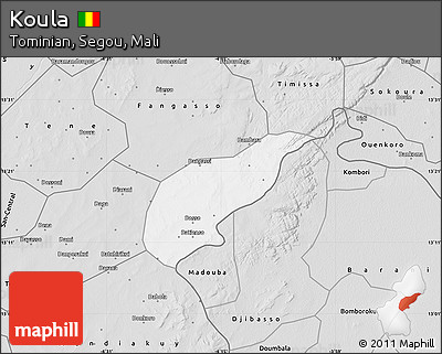 Silver Style Map of Koula