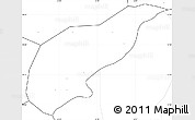 Blank Simple Map of Koula, no labels