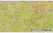 Satellite 3D Map of Mafoune