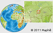 Physical Location Map of Mafoune, highlighted parent region