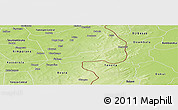 Physical Panoramic Map of Mafoune
