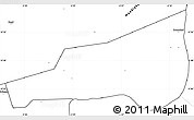 Blank Simple Map of Mafoune