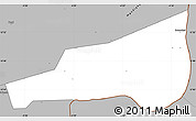 Gray Simple Map of Mafoune