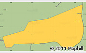 Savanna Style Simple Map of Mafoune