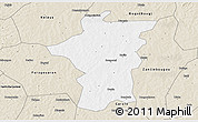Classic Style 3D Map of Bougouni-Central