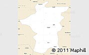 Classic Style Simple Map of Bougouni-Central