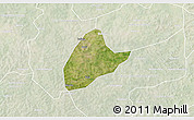 Satellite 3D Map of Kebila, lighten