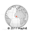 Outline Map of Kebila