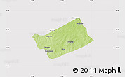 Physical Map of MPessoba, cropped outside